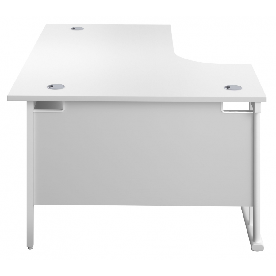 Olton Twin Cantilever Corner Office Desk